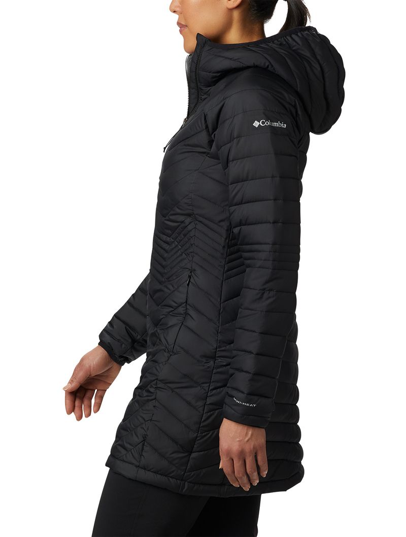 Columbia POWDER LITE HOODED JACKET Preto - Entrega gratuita