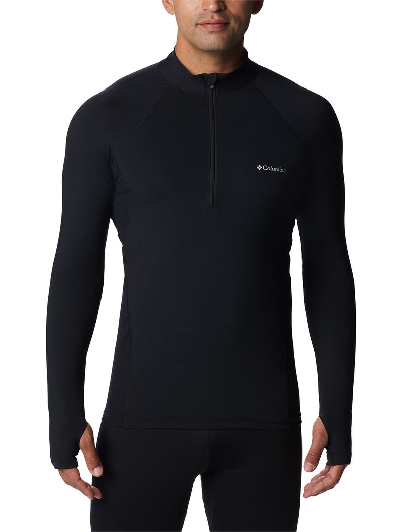 Camisa Térmica Columbia Midweight Stretch Half Zip Masculina Camisa Térmica Columbia Midweight Stretch Half Zip Masculina