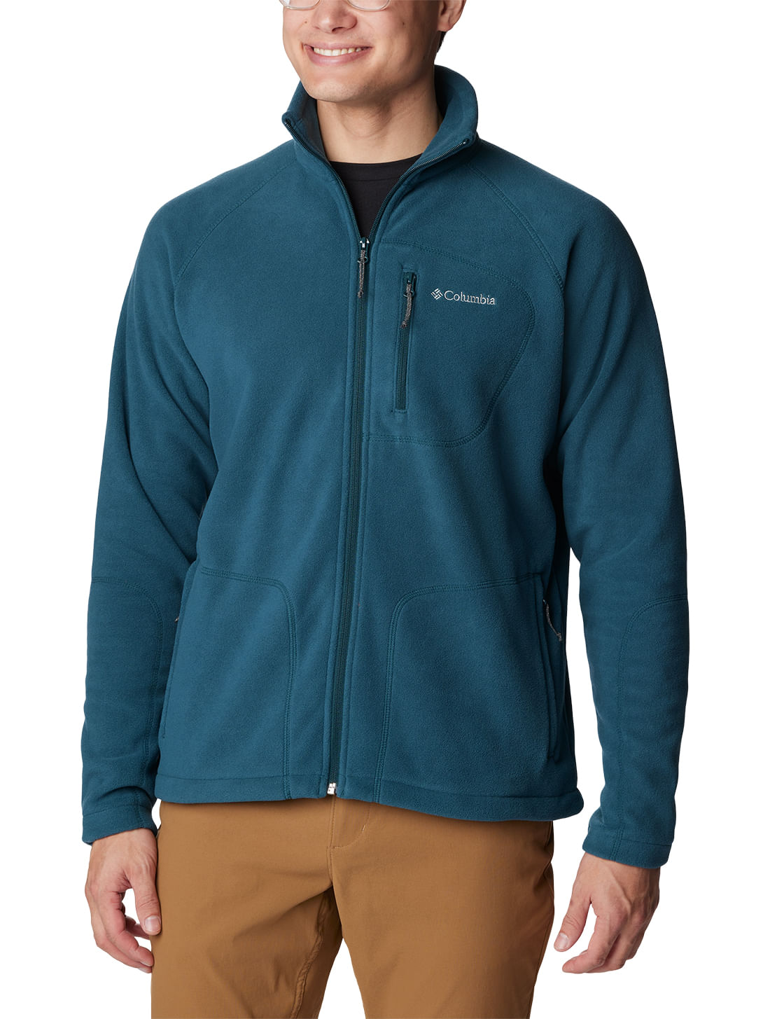 Jaqueta Masculina Columbia Fleece Fast Trek II Plus Size Preta - 1420424 -  Jaqueta Masculina - Magazine Luiza