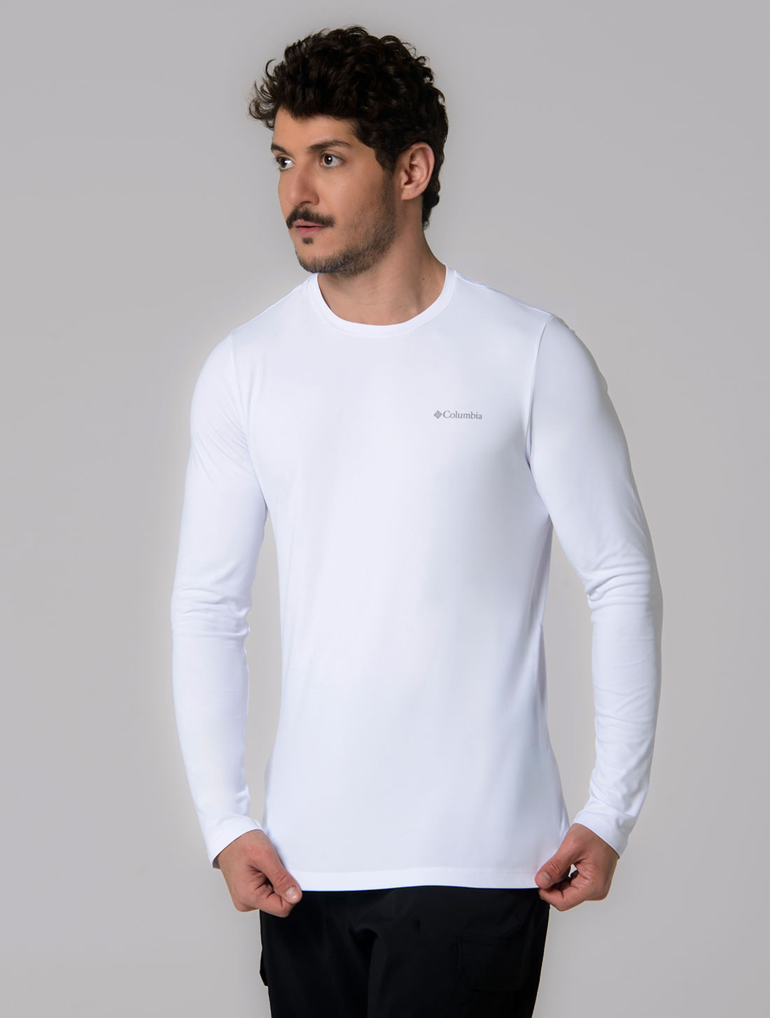 Camiseta Columbia Masculina M/L Neblina - Columbia Sportswear