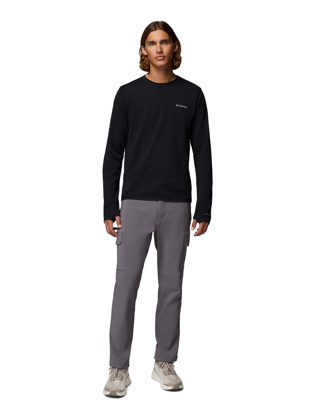 Camiseta M/L Columbia Masculina Tech Trail™ Utility Warm