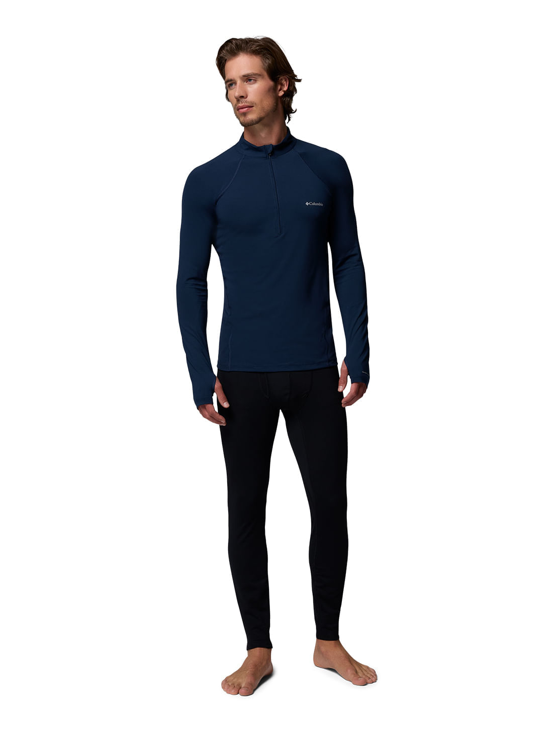 Baselayer Columbia Masculino Midweight Stretch Half Zip | Columbia