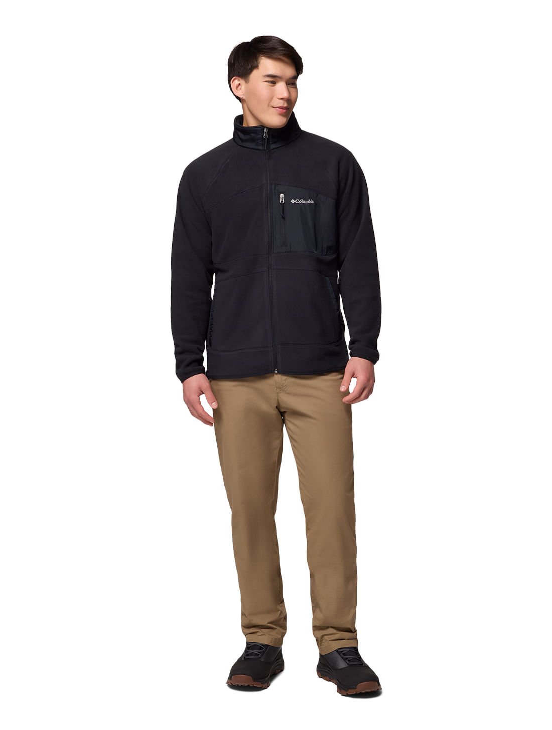 Jaqueta Fleece Columbia Masculina Fast Trek™ Overlay - Columbia