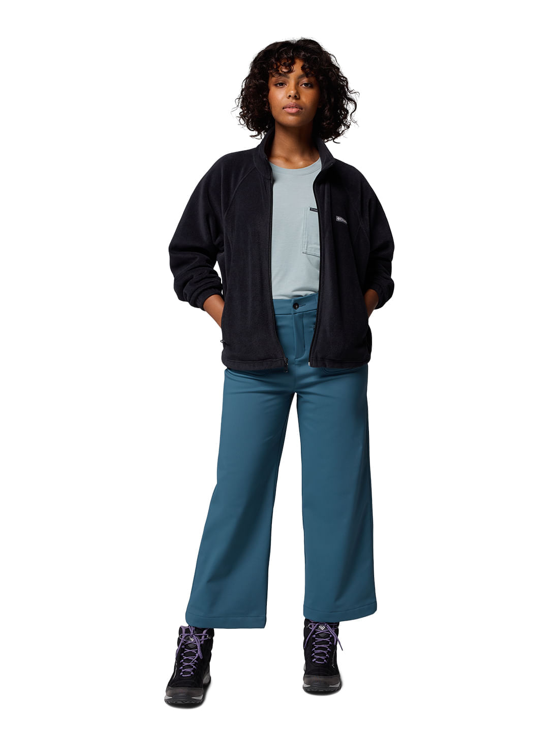 Jaqueta Fleece Columbia Feminino Benton Springs™ Relaxed Full Zip