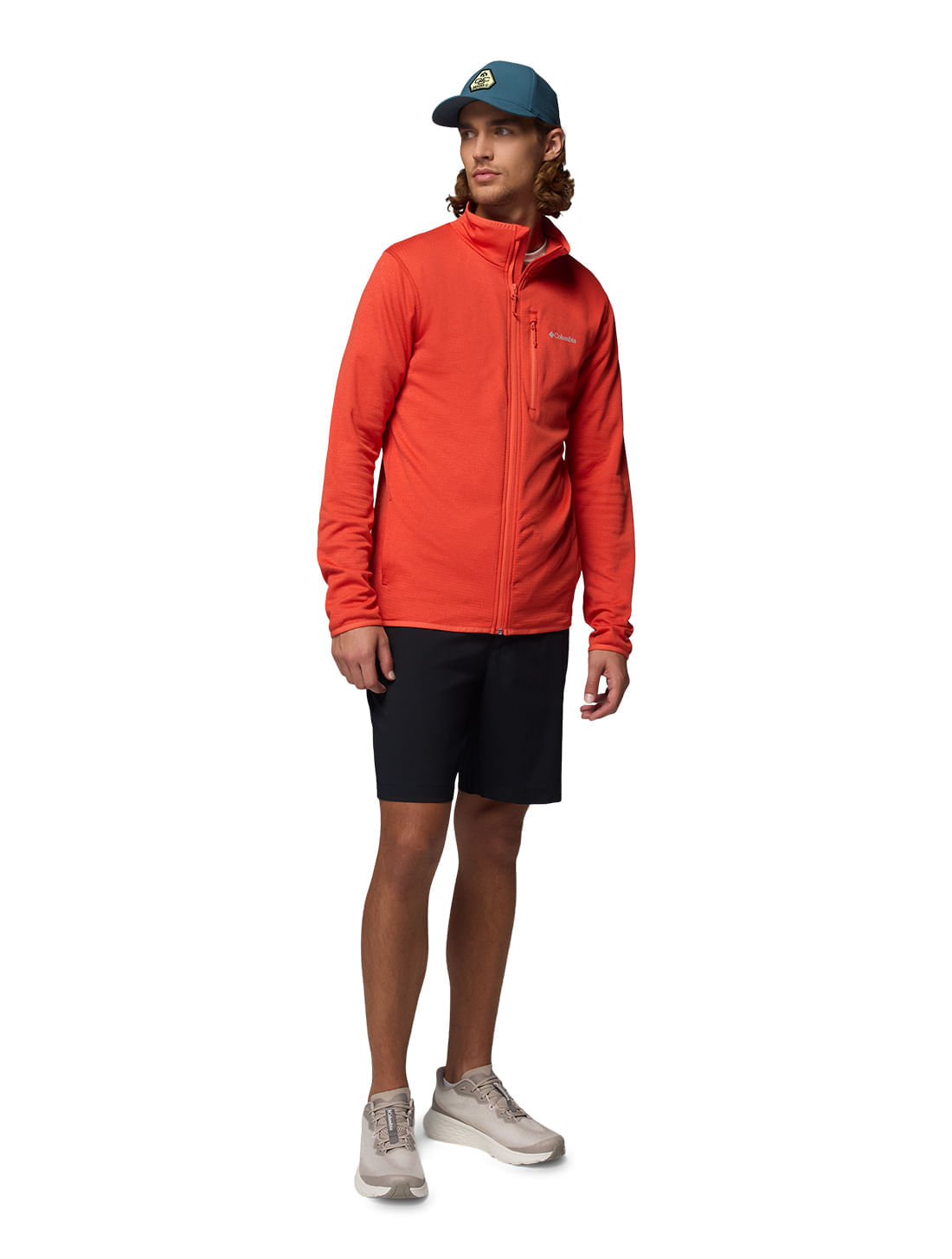 Jaqueta Fleece Columbia Masculina Essential Hike™ Grid | Columbia
